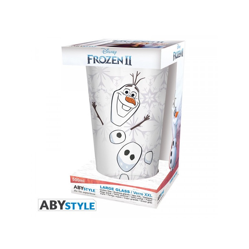 XXL glas 400 ml Frozen 2 Olaf