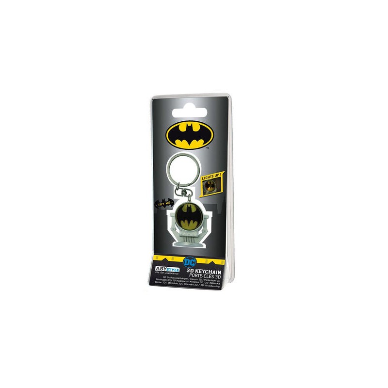 BATMAN Porte-clés 3D premium Bat-Signal