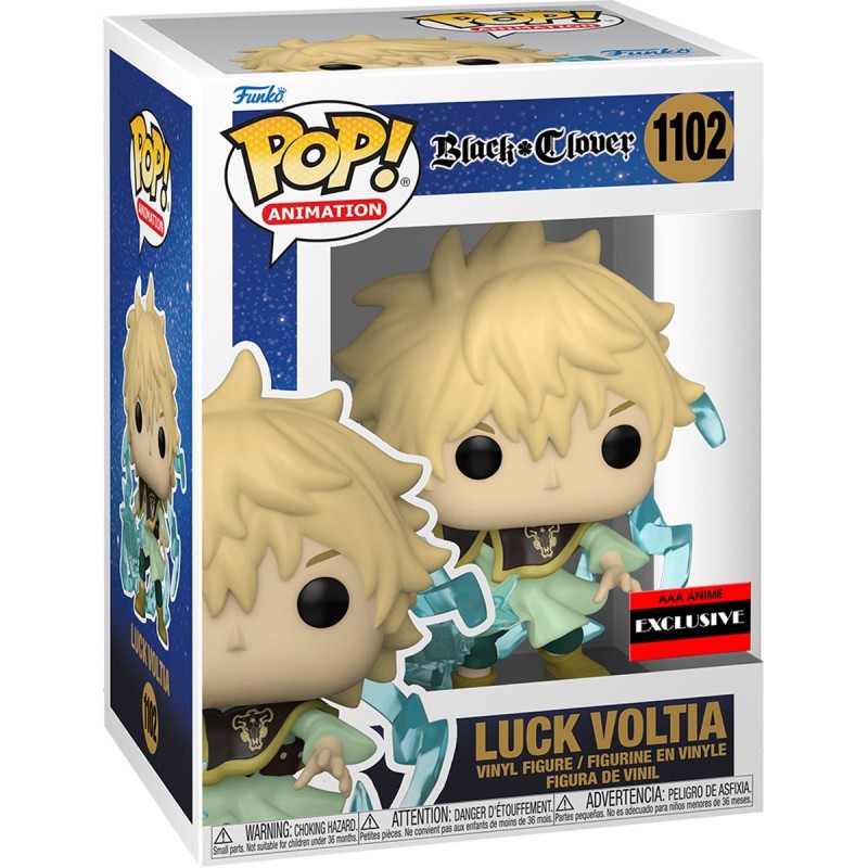 Funko POP! Black Clover Luck Voltia 1102 Exclusive