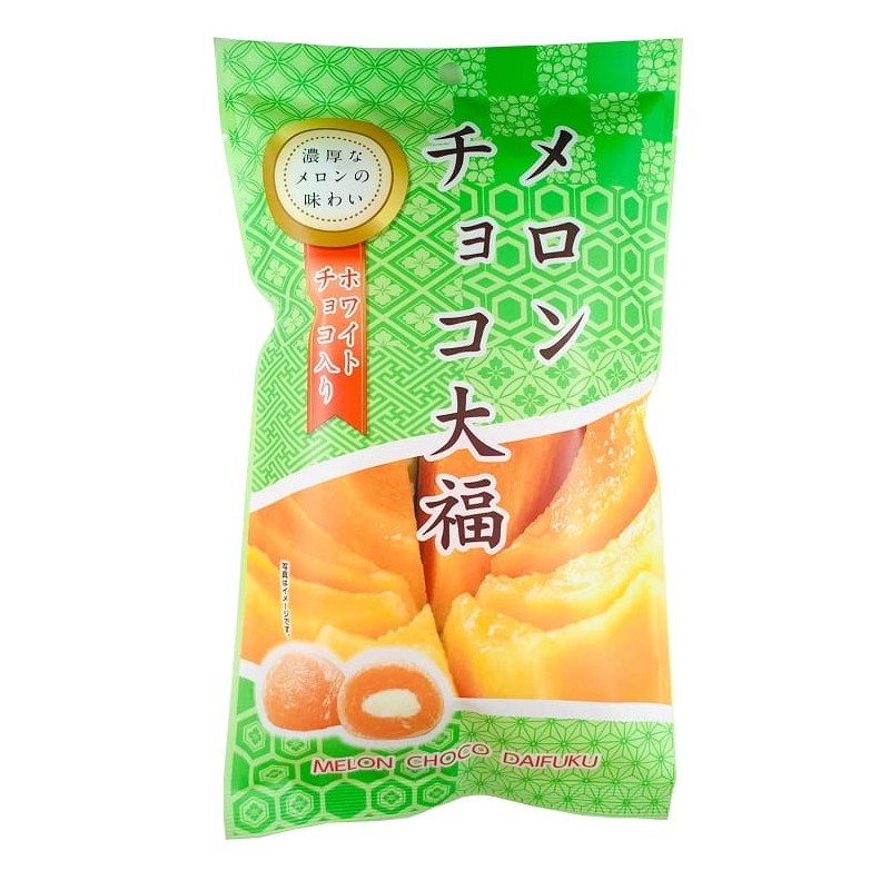 Melon Choco Daifuku MOCHI 130gr JAPON