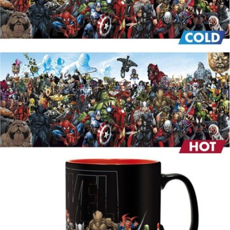 Mug Heat Change 460 ml Héros Marvel