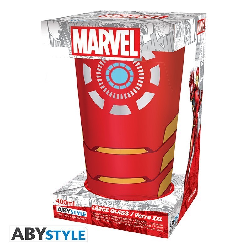 Verre XXL 400 ml Iron Man