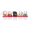 Petit chats en porcelaine Model 4 lot de 5