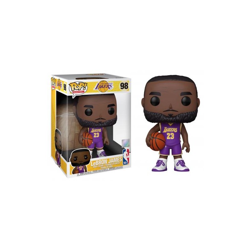 Funko POP! - Basketball Nº98 - NBA - LeBron James 10 Pouces