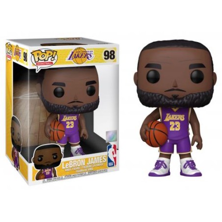 Funko POP! - Basketball Nº98 - NBA - LeBron James 10 Pouces