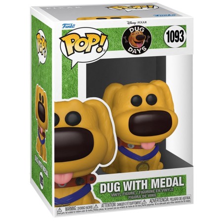 Funko POP! - Disney N° 1093 - Dug with Medal