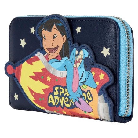 LOUNGEFLY: DISNEY LILO & STITCH - SPACE ADVENTURE ZIP