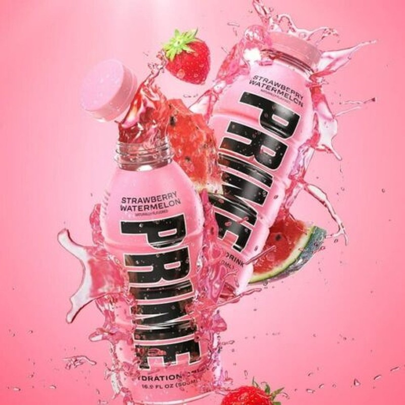 PRIME - Goût Fraise & Pastèque 500 ml