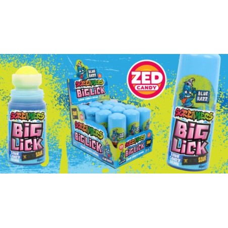 SCREAMERS BIG LICK BLUE RAZZ