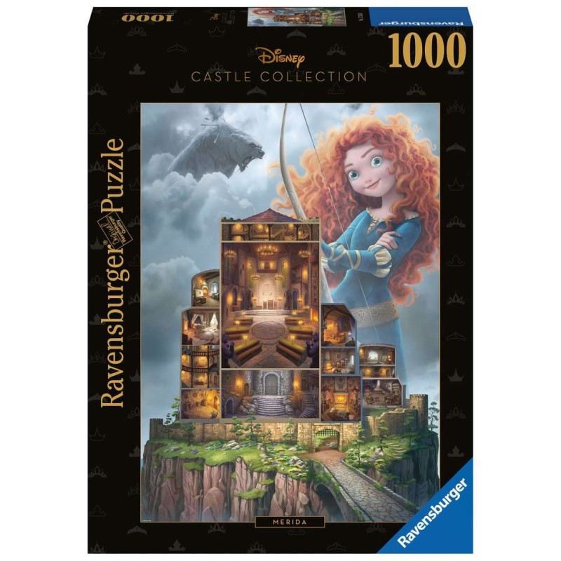 DISNEY - DISNEY CASTLE PUZZLE - MERIDA