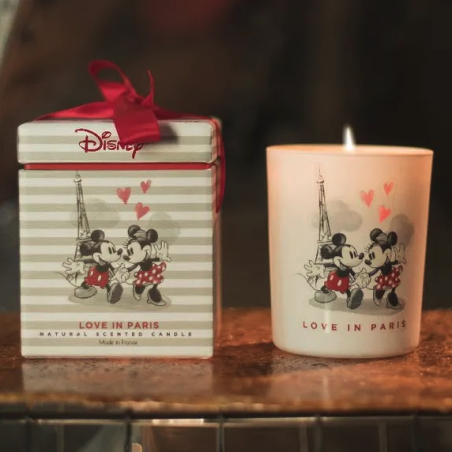 Disney - Bougie Parfumée Mickey & Minnie "Love in Paris"
