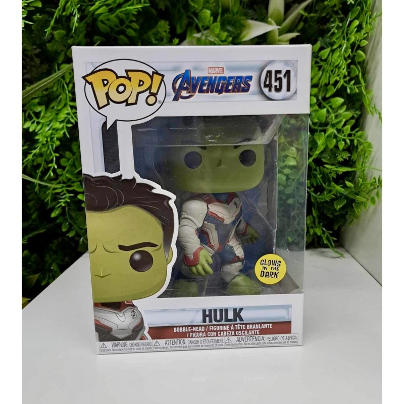 Marvel - Funko Pop Nº451 - Avengers Hulk GITD