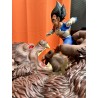 Dragon Ball Z - UCS Studio Statue Résine - Super Saiyan Vegeta VS Oozaru Gohan