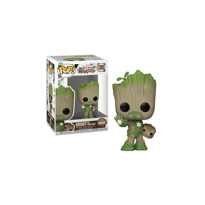 Funko POP! - Groot N°1393 - Groot As Iron Man