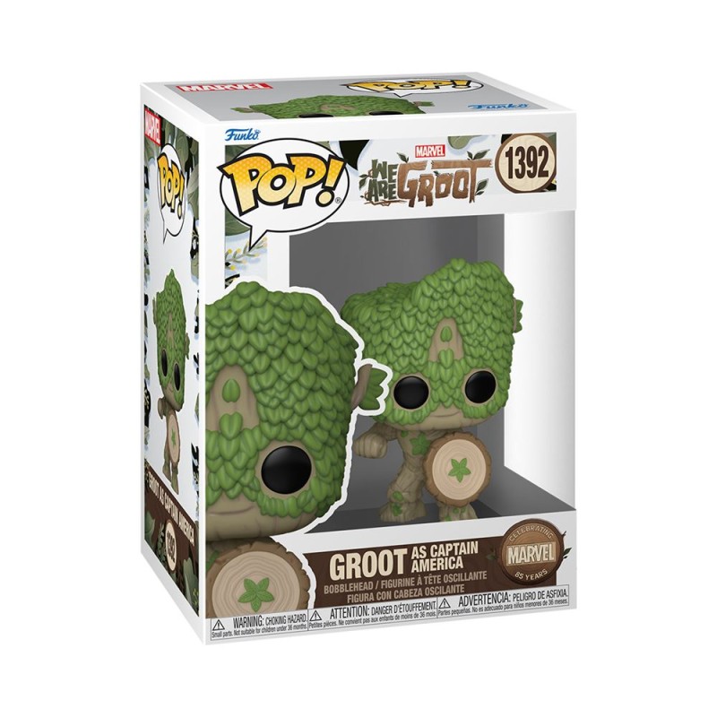 Funko POP! - Groot N°1392 - Groot As Captain America