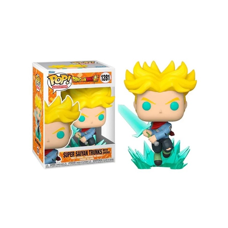 Funko Pop! - Dragon Ball  N°1281 - Super Saiyan Trunks w/ Epée