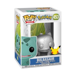 Funko POP! - Pokémon N°453 - Bulbizarre (Silver Chrome)