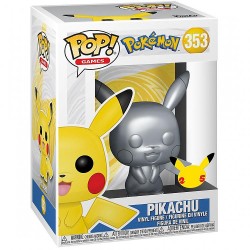 Funko POP! Pokemon Pikachu (Chrome Silver) 353
