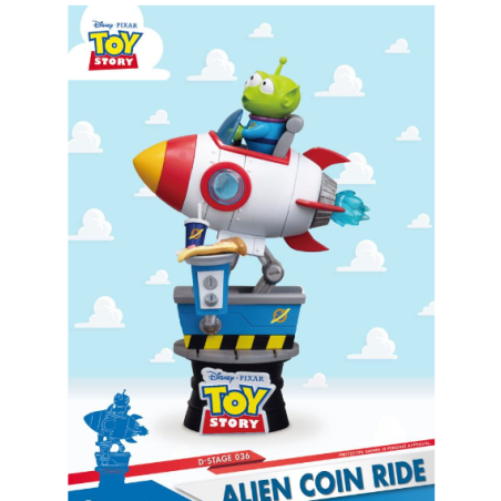 Disney - Toy Story - Alien Coin Ride - Diorama D-Stage