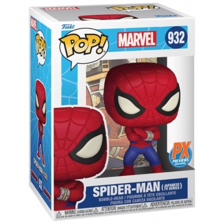 Funko POP! - Marvel Nº932 - Spider-Man (japanese tv) Exclu